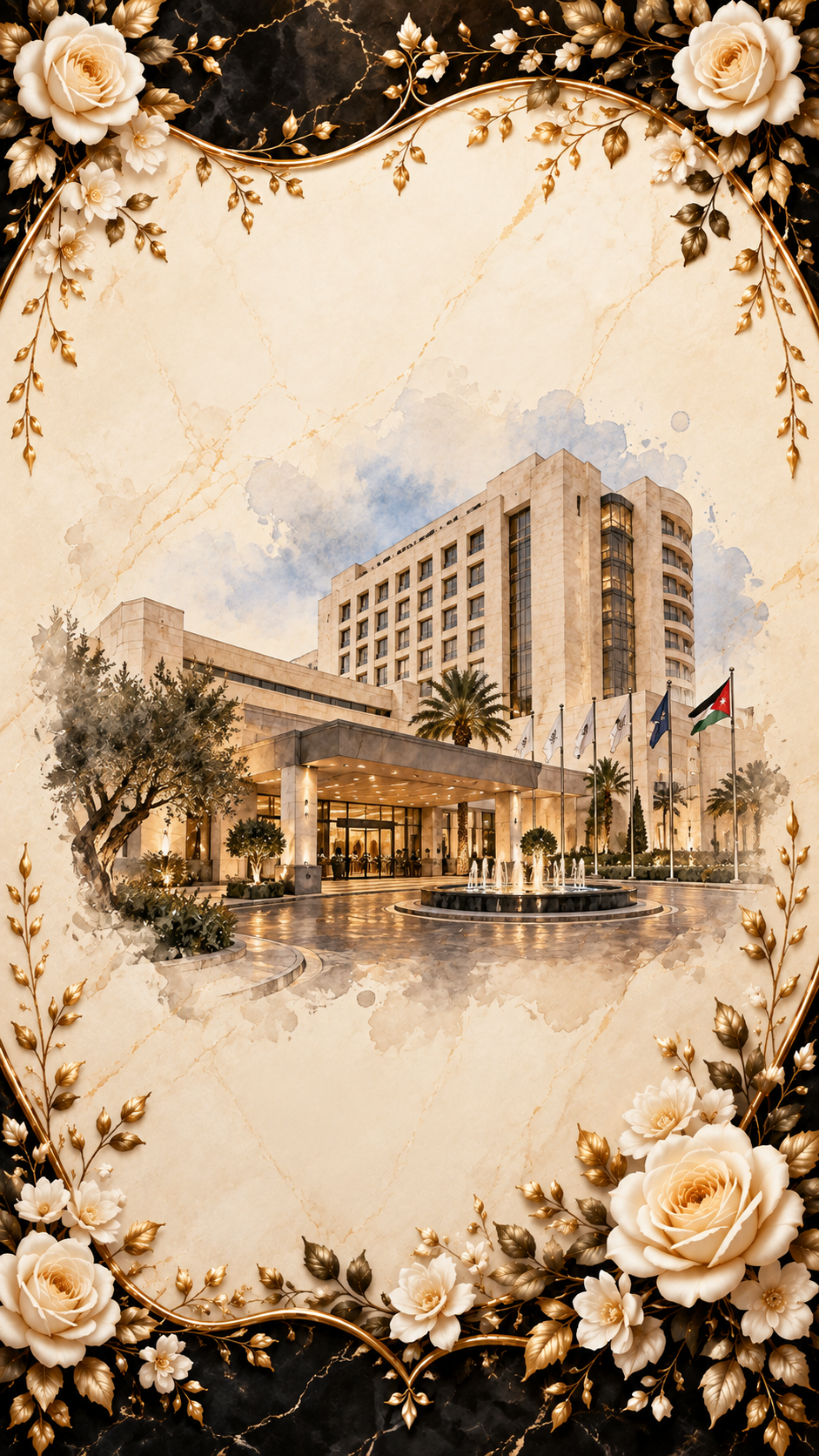 فندق روتانا عمان — مقر حفل الزفاف